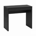 Schreibtisch mit Schublade Schwarz Spanplatte rechteckig 120 x 60 x 75 cm