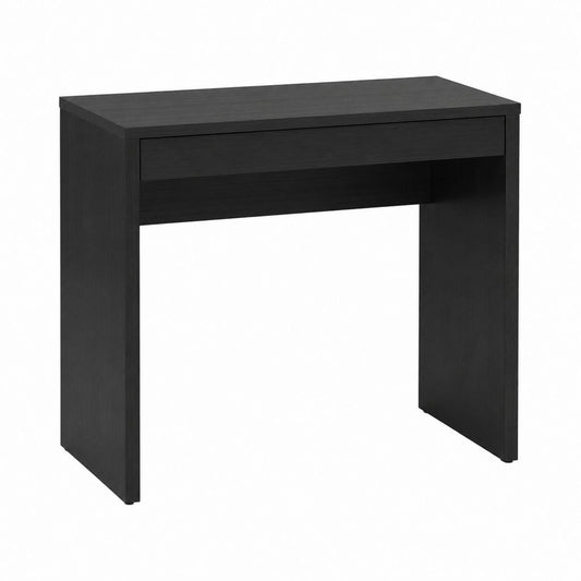 Schreibtisch mit Schublade Schwarz Spanplatte rechteckig 120 x 60 x 75 cm